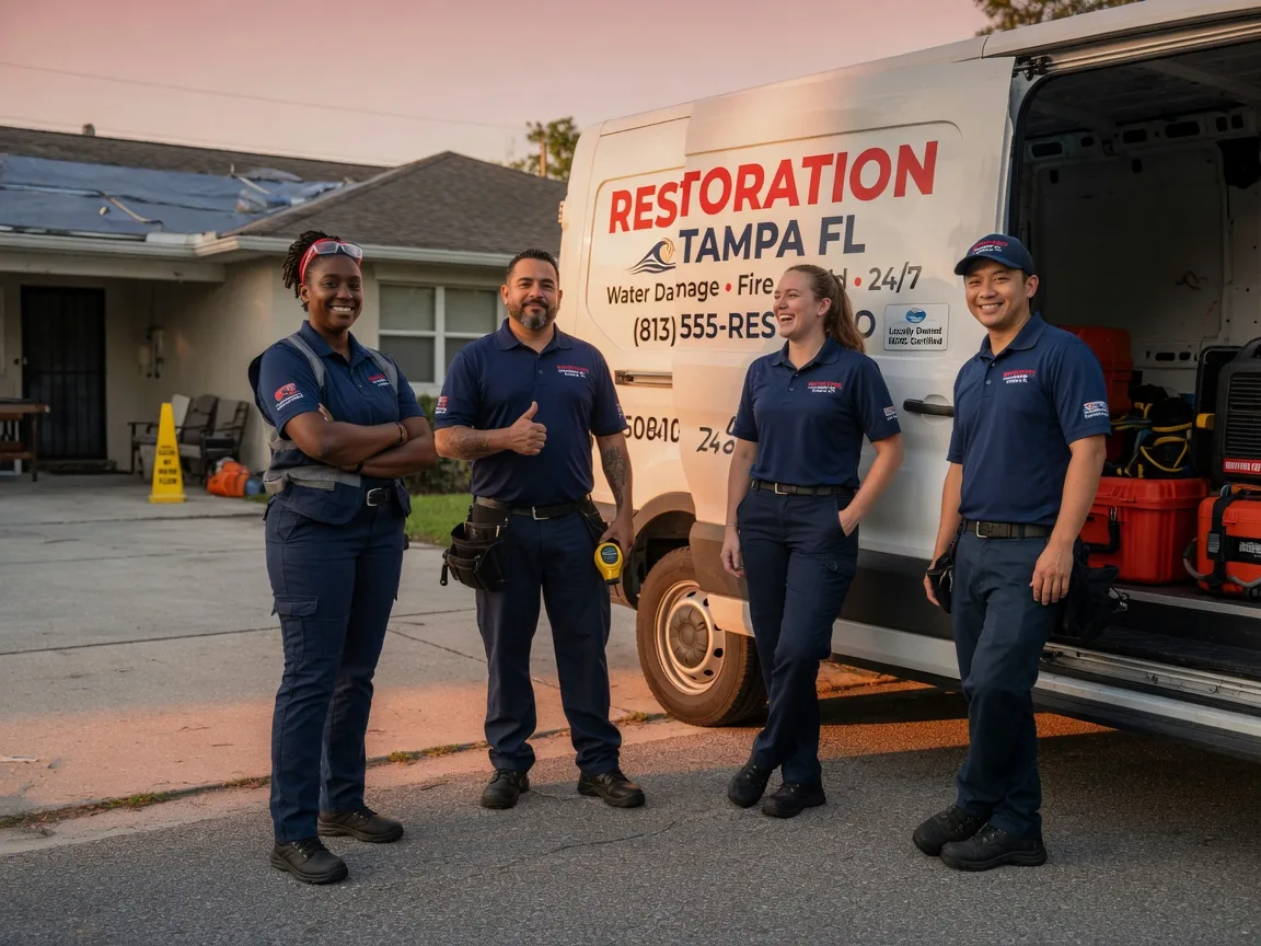 Water Damage Restoration company in Justin, TX