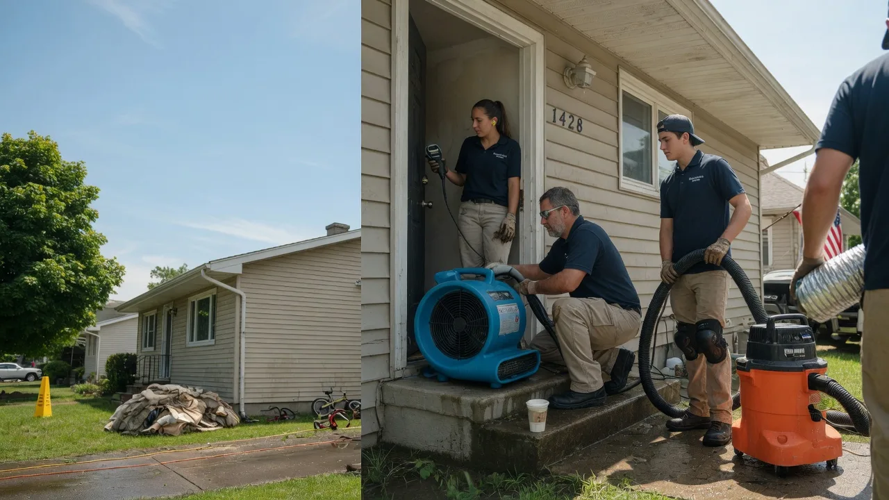 Water Damage Restoration in Justin, TX near me
